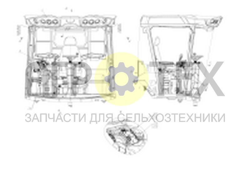 Коммуникации электрические рабочего места (МРУ-2.60.000) (№182 на схеме)